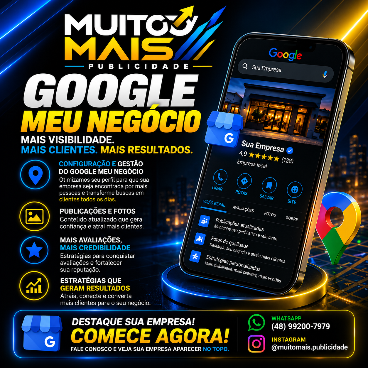 Serviço Google Meu Negócio